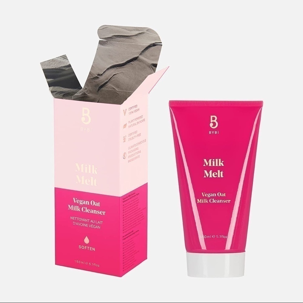 Milk Melt GENTLY FOAMING VEGAN FACIAL CLEANSER 5.1 oz. NIB